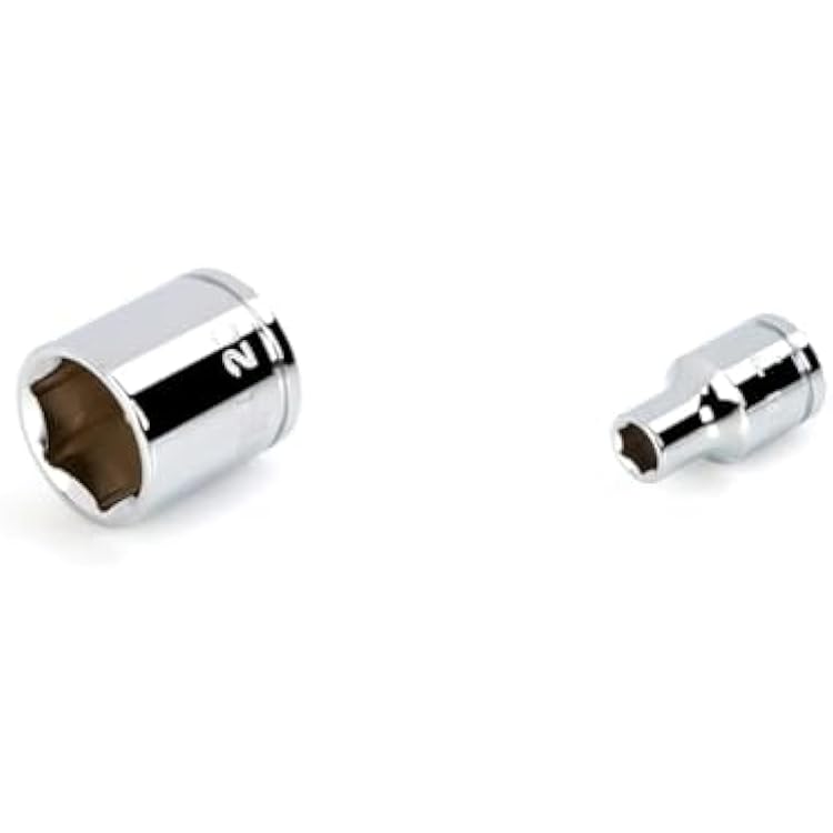 TEKTON 38 Inch Drive x 20 mm and 7 mm 6-Point Sockets | SHD12120 SHD12107