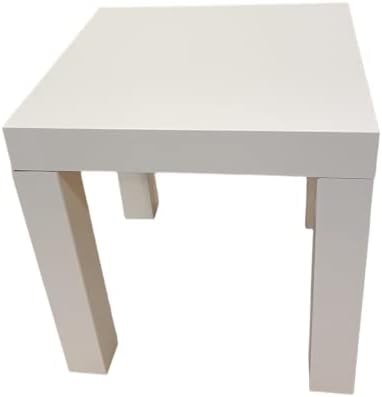 HSD Himalayan Salt Direct } طاولة جانبية IKEA LACK ، أبيض 35x35 سم