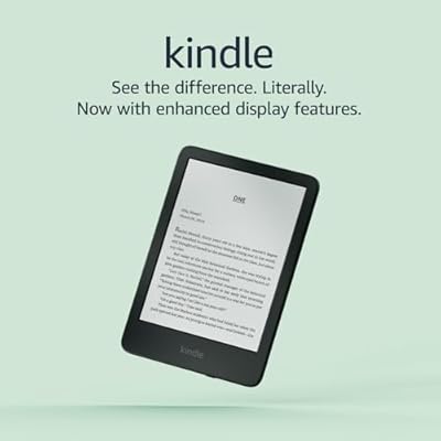 جديد الأمازون كيندل (16 GB) - أخف وزنا والأكثر إحكاما كيندل، مع شاشة خالية من الوهج، يتحول أسرع الصفحة، ضوء أمامي قابل للتعديل، وعمر البطارية الطويل- دون إعلانات Lockscreen - أسود + 3 أشهر مجانا كيندل غير محدود (مع التجديد التلقائي)