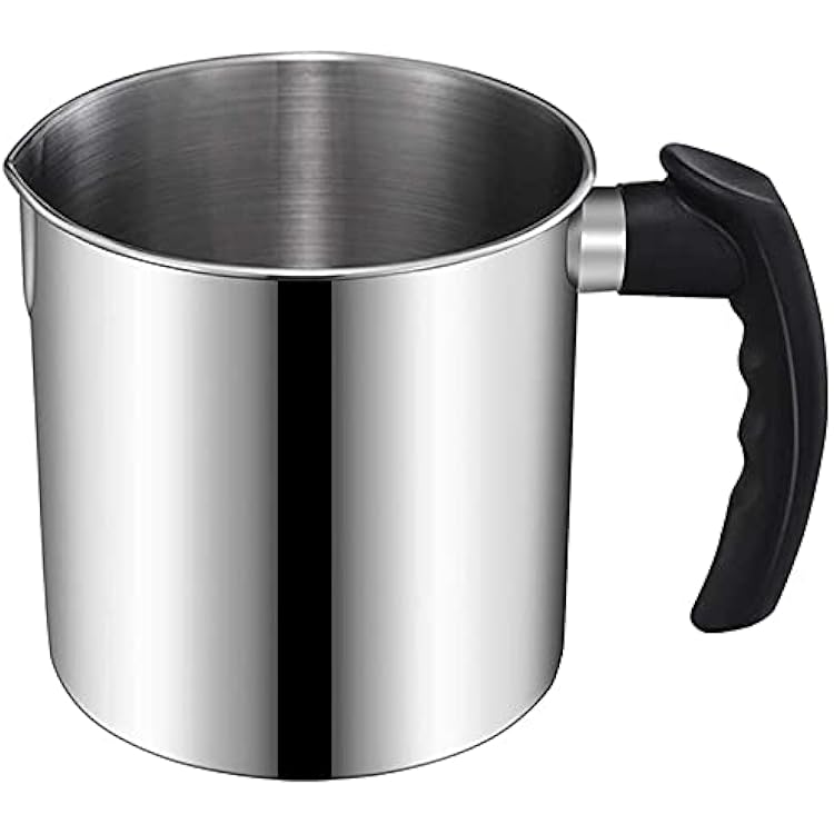 شمعة صنع صب وعاء، 44 Oz مزدوجة المرجل الشمع ذوبان وعاء، شمعة صنع إبريق، Heat- مقبض