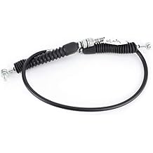 كابل ناقل الحركة Qiilu مقاس 109 سم/42.9 بوصة كابل التحكم في ناقل الحركة 7081680 بديل مناسب لـ Polaris 800 2008-2013 سبائك فولاذية + مطاط + PVC 7081680، 7081342