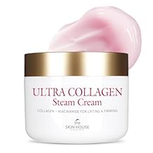 The Skin House Ultra Collagen Steam Cream Firming Collagen & Retinol Moisturizer with Niacinamide | Deep Hydration & Wrinkle Care | Korean Skincare Cream for Smooth, Radiant Skin | 50ml / 1.69 fl oz