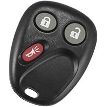 Motoforti Car Keyless Entry Remote, for GMC Envoy 2002-2007, 15051014, Plastic Metal, Black, 1 Pcs