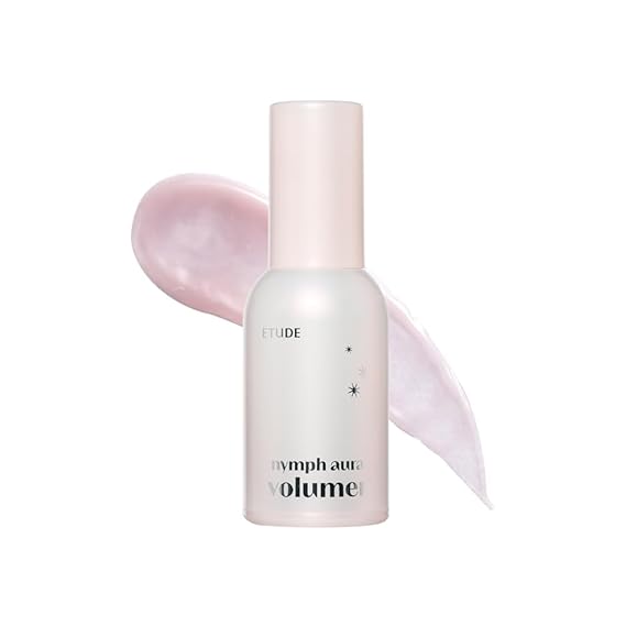 ETUDE Nymph Aura Volumer (0.81Fl Oz) | برايمر للوجه، مكياج كوري، كريم مرطب ومشرق، قاعدة مكياج متوهجة ولامعة، بشرة ناعمة وخالية من العيوب، لمسة نهائية طبيعية، Kbeauty