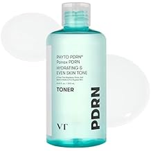 VT COSMETICS PDRN Toner, Hydrating Facial Toner with 50,000ppm Vegan PDRN, Korean Wild Ginseng, Niacinamide & Panthenol, Lightweight, Fragrance-Free, Skin Soothing, Korean Skincare (8.45 fl. oz.)