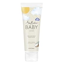 لوشن SheaMoisture للأطفال بزيت جوز الهند البكر 100% لبشرة الأطفال لوشن للأطفال مرطب شفاف للبشرة 8 أونصة