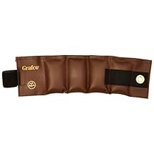 Graham-Field Exercise Weight, 1.5 lbs (0.68 kg), Wrist and Ankle Adjustable Workout Weights, Dark Brown, 1893