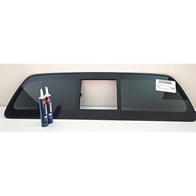 OEM Sliding Back Window Glass Back Slider Compatible with Nissan Frontier Pickup 2005-2021 ModelsSuzuki Equator 2009-2012 Models