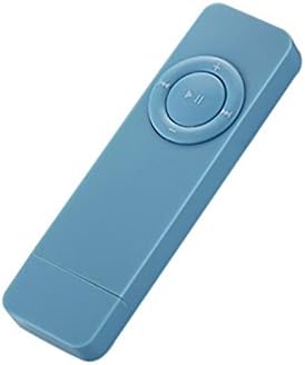 مشغل موسيقى USB Sport U Disk Mini Mp3 محمول يدعم بطاقة TF سعة 32 جيجابايت (أزرق)
