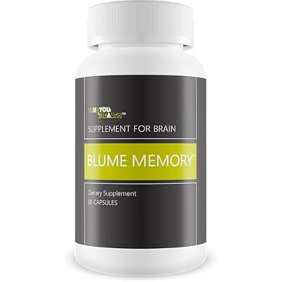 Blume Memory Supplement for Brain - Our Best Memory Improvement Supplement - Our Best Brain Focus and Memory Supplements for Women & Men - Memory Vitamins for Seniors - Memory Vitamins for Men & Women
