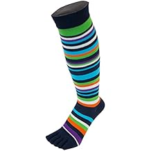 TOETOE - Essential Unisex Knee-High Cotton Toe Socks (1 Pair)