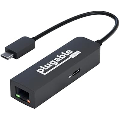 محول USB C إلى Ethernet قابل للتوصيل 2.5 جيجابايت مع شحن USB-C PD 100 واط ، محول 2.5 جيجابت من النوع C USB Ethernet لنظام التشغيل Windows و MacBook و Chrome و iPad و Surface و XPS و Thunderbolt 4, USB4 USBC-E2500PD