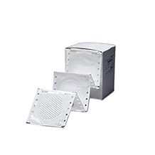 فلتر قرص غشائي Sartorius 11406Z-47-SCM، Microsart Emotion، يمكن استخدامه مع الموزعات، نترات السليلوز، معقم، أبيض مع شبكات سوداء، 0.45 م، 47 مم (عبوة من 300 قطعة)