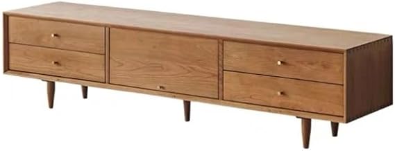 TV Stand Table Bedroom Universal Rectangle Leg Storage Art Design Stands Elegant Length Table Home Furniture TV Cabinet (150x40x45cm One Size)