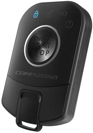 Compustar 2WR5R-SF PRO 2-Way LED ، 1-Button Remote. قادرة على المدى حتى 2 ميل