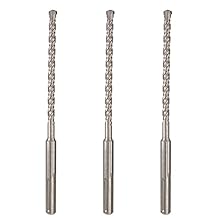 SDS Plus Hammer Drill Bit 3Pcs 1/4 in. x 6 in. حفر الماسونية الصخور الخرسانية   