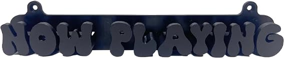 Chatelet Groovy Now Playing Vinyl Record Wall Mount | Retro Now Playing Vinyl Display | Made in USA Black