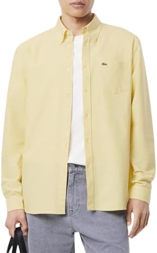 Lacoste Men's Regular Fit Cotton Oxford Shirt