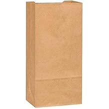 Duro 12 رطل Heavyduty Shorty Lion Flat Bottom Paper Husky Bag Kraft | 400/Pack