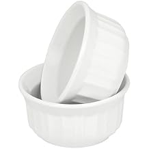Corningware RS4 4oz / 118mL جولة رامينكينز الفرنسية البيضاء (2-حزمة)