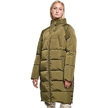 Urban Classics Women Ladies High Neck Puffer CoatJacket