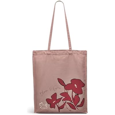 RADLEY London Bloom & Grow Responsible Medium Open Top حقيبة حمل قماش معاد تدويرها قابلة لإعادة الاستخدام
