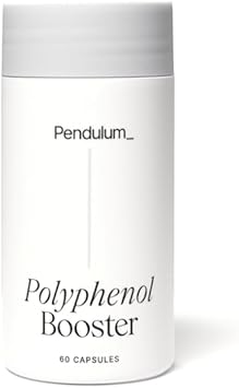 Pendulum Polyphenol Booster, Antioxidant from Superfoods, Beneficial Plant Compounds for Good Health, Helps Boost Akkermansia Muciniphila for Men & Women 60 Capsules, 1-Pack