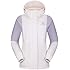 CAMEL Women's Ski Jacket Waterproof Winter Coat Warm Hooded Snowboard Jacket Windproof Mountain Rain Windbreaker