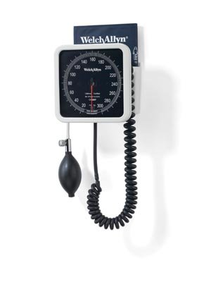 Welch Allyn 7670-02767 جدار أنيرويد مع أنابيب ملفوفة 8 '