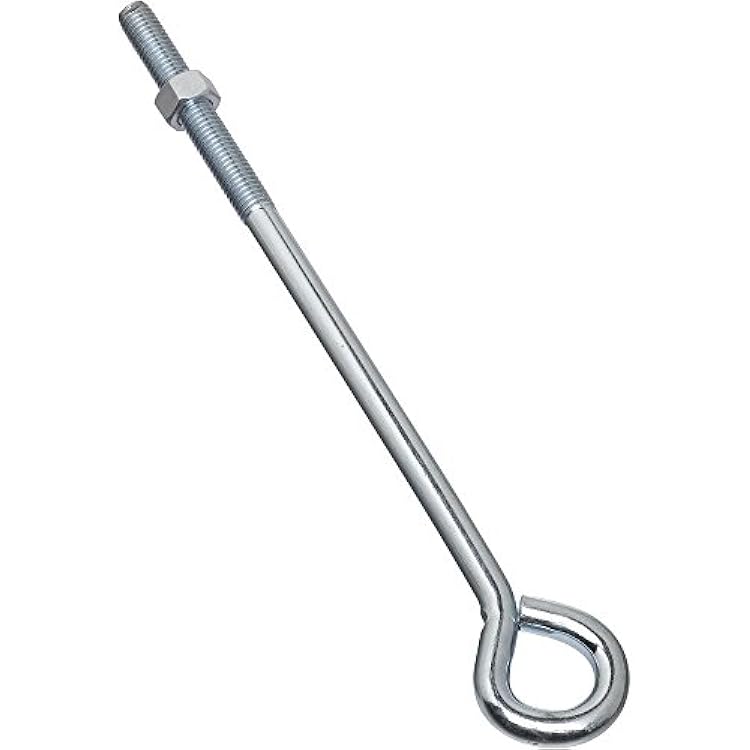 National Hardware N221-341 2160BC Eye Bolt in Zinc plated,12 x 12