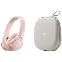 سماعات الصوت من Anker Q20i Hybrid Active Noise Cancelling Headphones ، مع سماعات الرأس ، وبلوتوث لاسلكي فوق الأذن ، و 40 H Long ANC Playtime ، و Hi-Res Audio ، و Big Bass ، وتخصيص عبر التطبيق