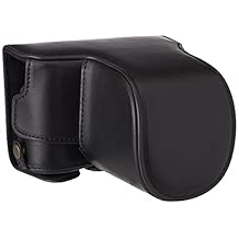 حقيبة كاميرا MegaGear الجلدية الجاهزة المتوافقة مع قلم Olympus E-PL10 ، E-PL9 (14-42mm)