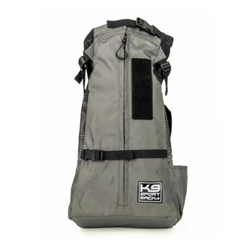 K9 Sport Sack Trainer - بوابة حديدية متوسطة - مثالية للكلاب التي يتراوح طول ظهرها بين 17 و19 عامًا - حاملة تدريب على طراز حقيبة الظهر - مخصصة للأنشطة السريعة وغير الشاقة