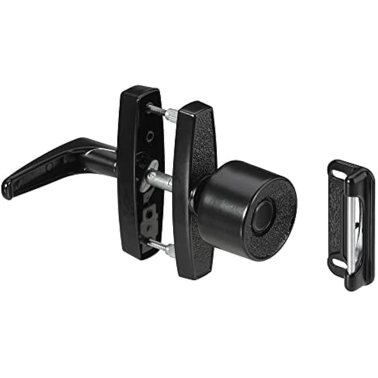 National Hardware N178-798 Universal Knob Latch, Black, 1-12,1-34,3