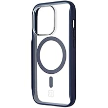 حافظة هاتف Incipio AeroGrip لهاتف MagSafe، نحيفة وملائمة للشكل وتوفر حماية لا تصدق - Midnight Navy/Clear (IPH-2021-MDNYC-V)