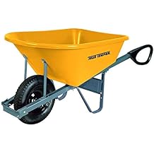 The Ames Companies، Inc RP6TC14 True Temper Total Control Poly Wheelbarrow، 6 قدم مكعب