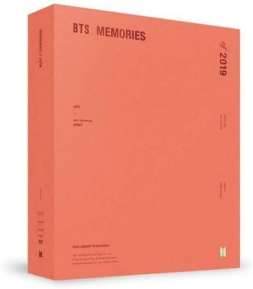 ذكريات BTS لعام 2019 (Incl. هدية متجر Weverse: BTS Memories of 2019 Photo Frame، Random Transparent Photocards Set)
