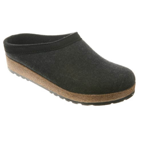 HAFLINGER GZL Clog - فحم ، 45   