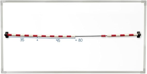 EAI Education One-Bar 120 Bead Magnetic Demonstration Rekenrek