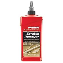 Mothers California Gold Scratch Remover, 8 oz. Safely & Effectively Eliminates Light Scratches, Scuffs & Transfers from Paint & Clearcoat, Restores Shine Around Handles and High-Touch Areas (08408)