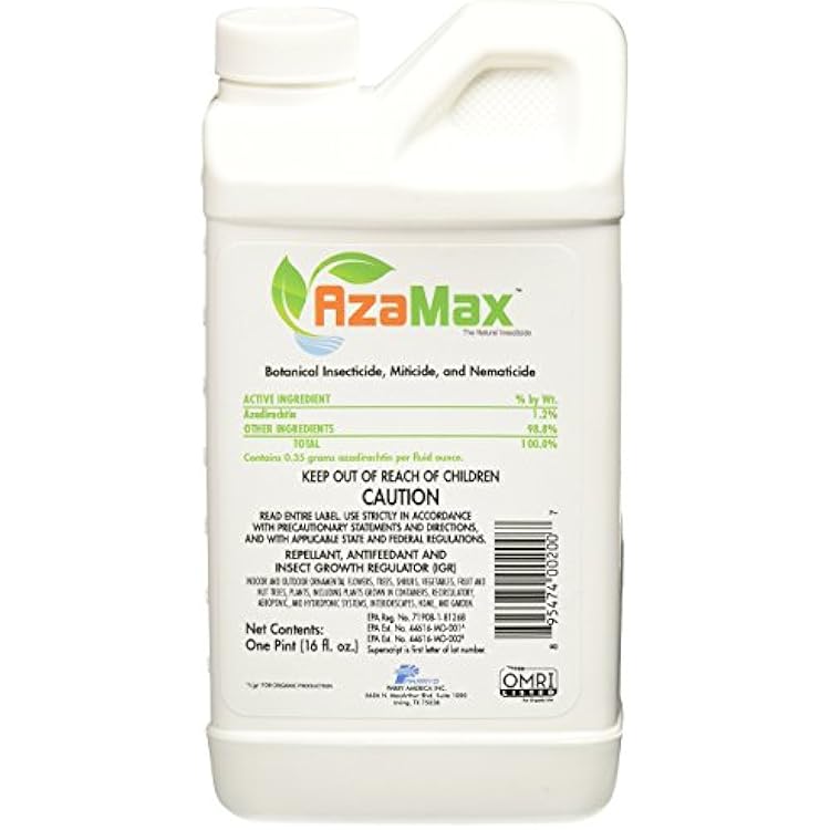 Hydroponics العامة Azamax GH2007 منظم مضاد للحشرات ونمو الحشرات ، 16 أونصة