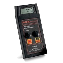 Hanna Instruments HI931001 شاشة LCD الأس الهيدروجيني ومقياس محاكاة الدقة mV ، من 0 إلى 14pH ، + / -0.01 درجة الحموضة C الدقة ، 0.01 درجة الحموضة