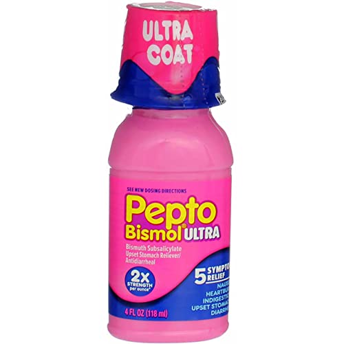 سائل Pepto-Bismol Max Strength - 4 oz ، عبوة 2