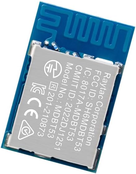 MDBT53-P1M Nordic nRF5340 ثنائي النواة PCB ANT 48 GPIO Bluetooth Module BT5.2 FCC IC CE Telec KC SRRC ( 1pc Pak )   
