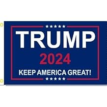 Trade Winds 6X10 FT DONALD TRUMP 2024 KEEP AMERICA GREAT! HUGE FLAG BANNER 100D