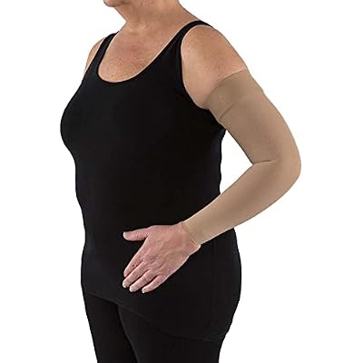 أكمام ضغط قوية من JOBST Bella ، 20-30 ملم زئبقي ، أذرع ، شريط نقطة سيليكون   