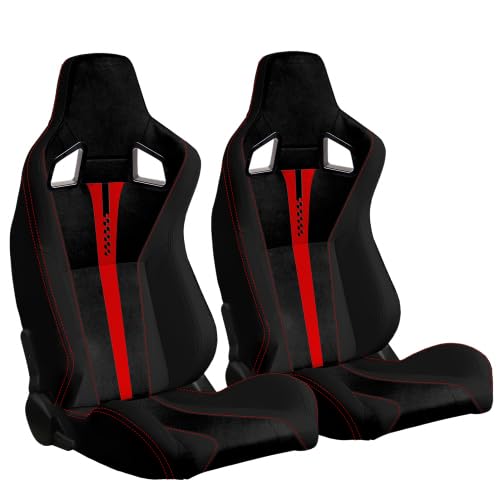 2PC New Universal Bucket Racing Seats
