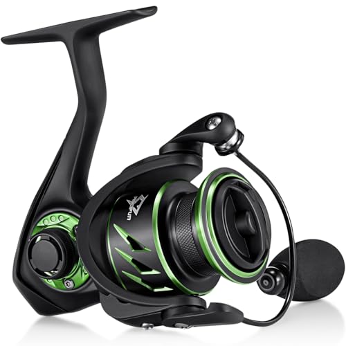 Piscifun Viper X Spinning Reels, Carbon Fiber 33LBs Max Drag, 101 Shielded BB, Saltwater Freshwater Spinning Fishing Reel, 5.2:16.2:1
