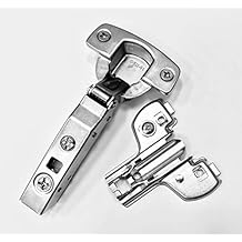 Hettich Euro 110 Soft Close مفصل تراكب كامل و 4.5 مم Cam Face Frame Plate Combo (مفصلة w / 4.5mm Plate)