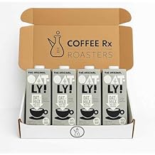 شوفان باريستا الأصلي ، 4 عبوات ، 32 أونصة سائلة ، قهوة Rx Barista Edition معبأة ، التعبئة والتغليف سوف تختلف